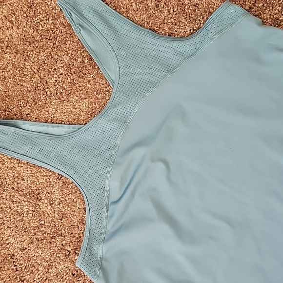 Nike Pro Hypercool Gym Tank, Blue, Size Large - Picture 2 of 7